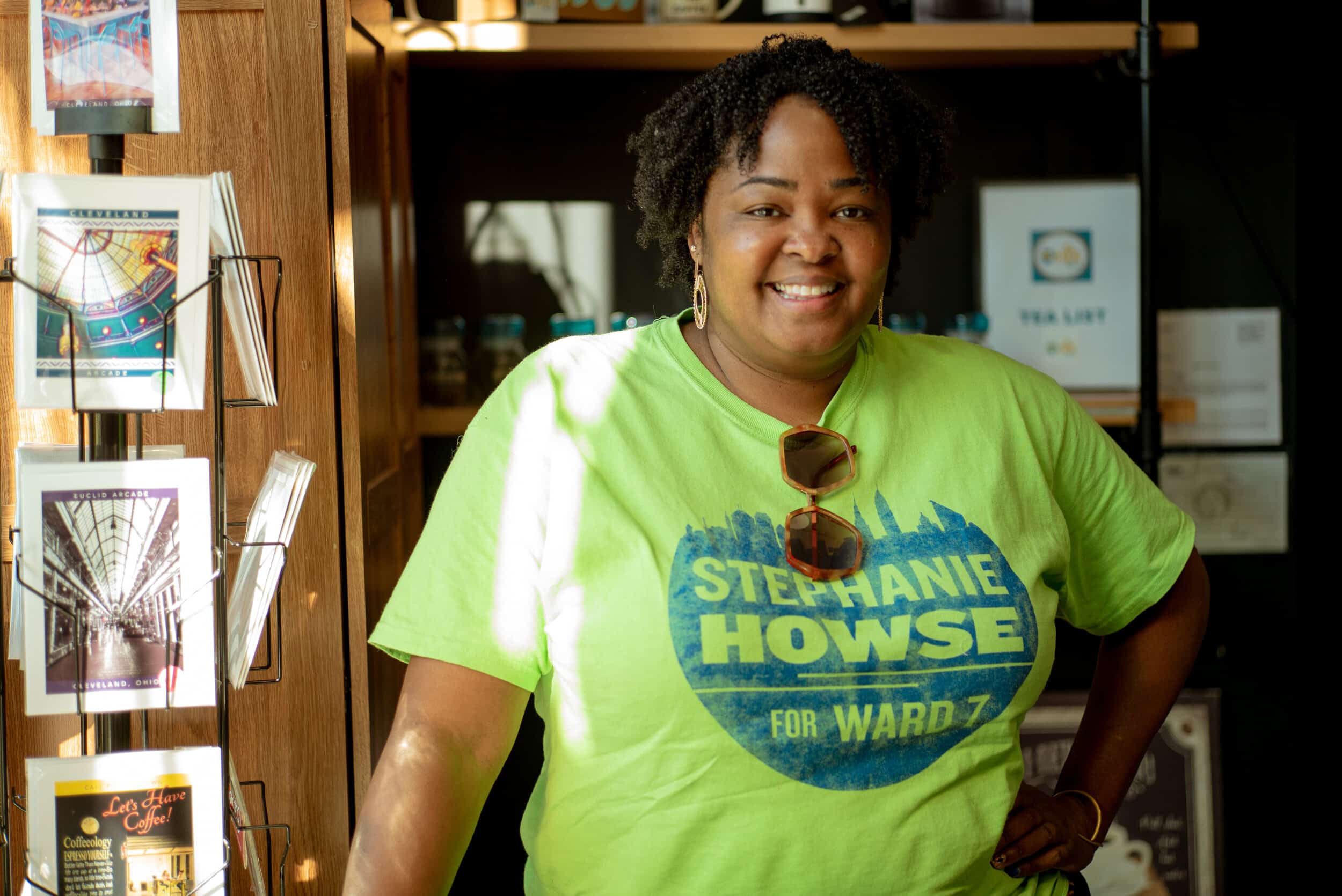 Stephanie Howse poses for a portrait in Phix Cafe MidTown on Friday, Sept. 3, 2021. Photo by Michael Indriolo