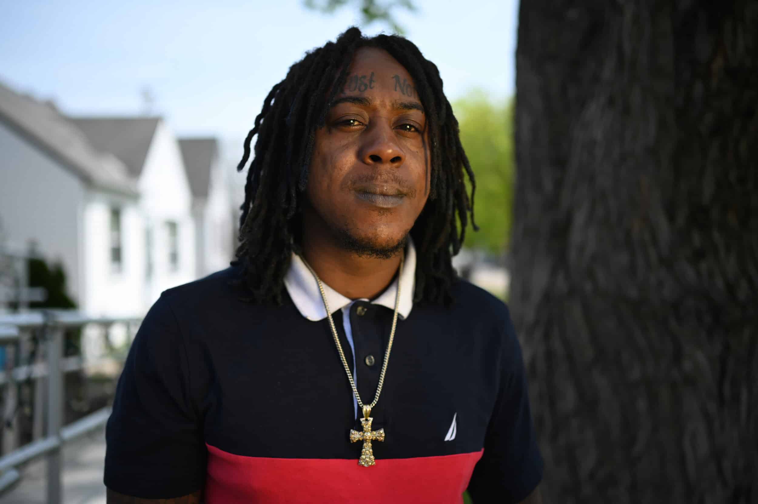 Charrell Reed is still waiting for help from the city to address his 2-year-old son’s lead poisoning. A blood test at a doctor’s appointment in November 2020 uncovered the poisoning. Credit: Tim Harrison