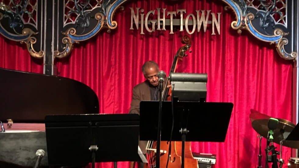  Bass player Cecil McBee at Nighttown. Photo by Dan Polletta.  