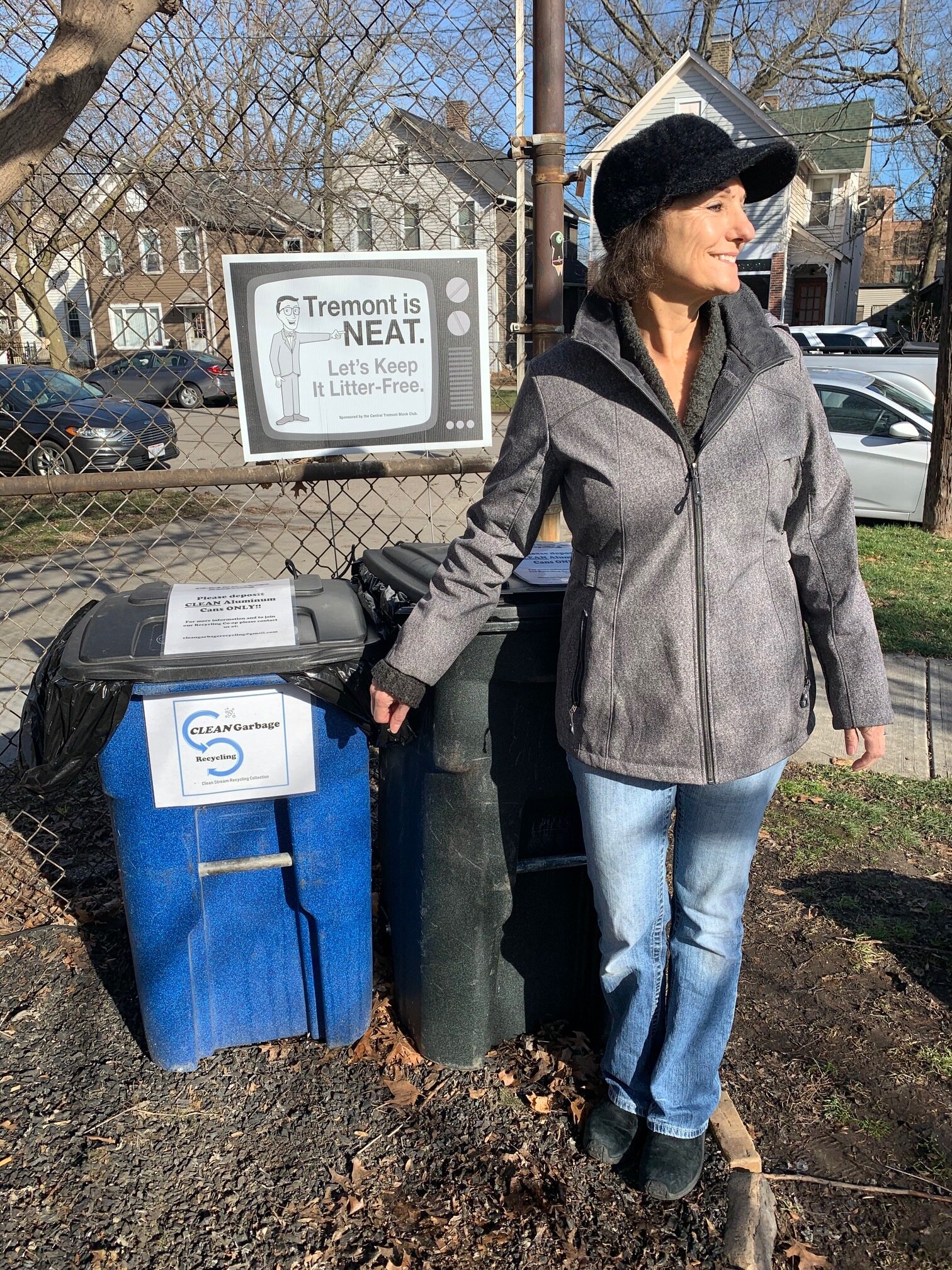 In starting up Clean Garbage Recycling, LLC , Deb Smith (pictured above) hopes to prove that small-scale recycling is a business opportunity.