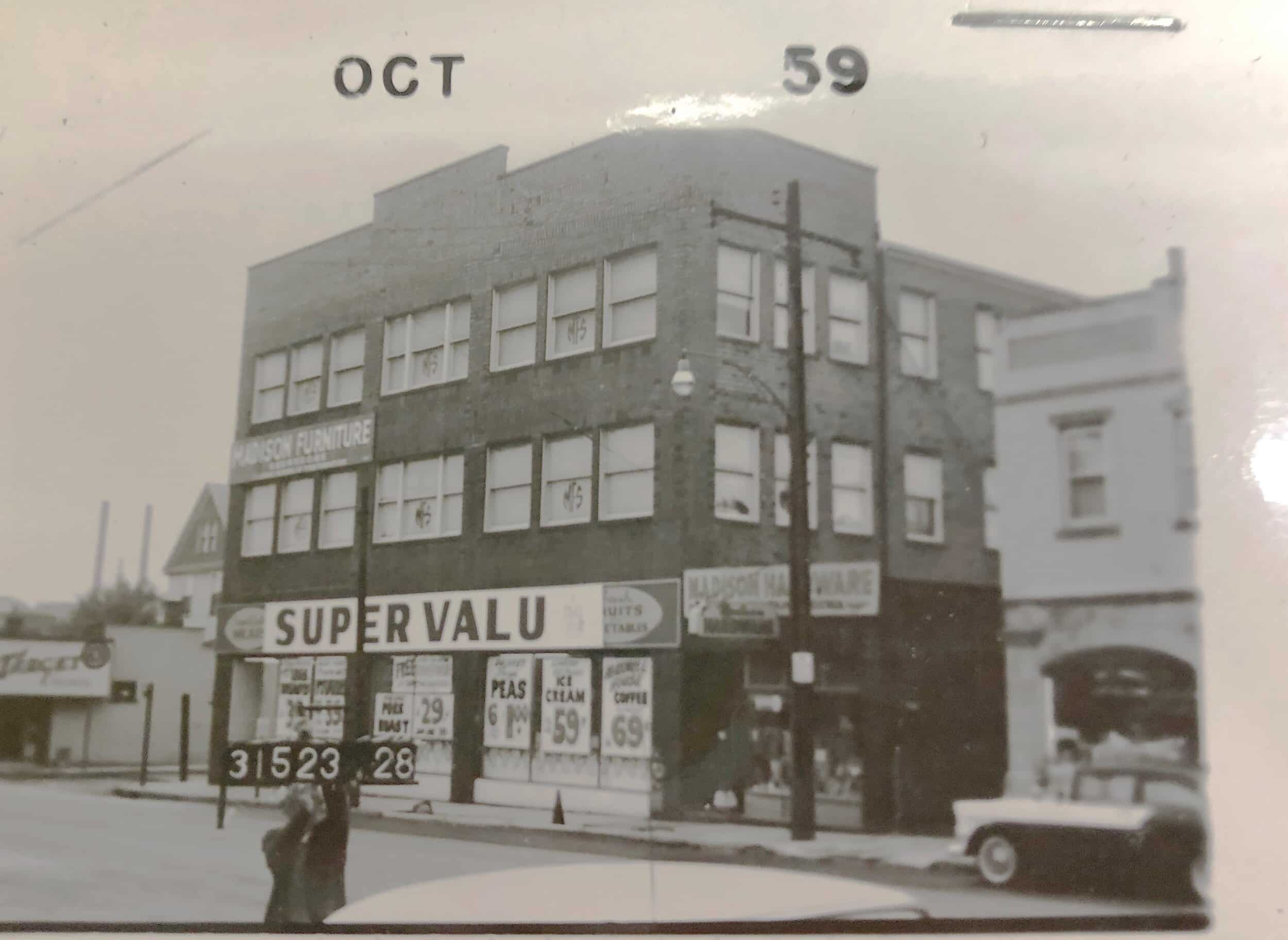  Historic photo of 12501 Madison Ave.  
