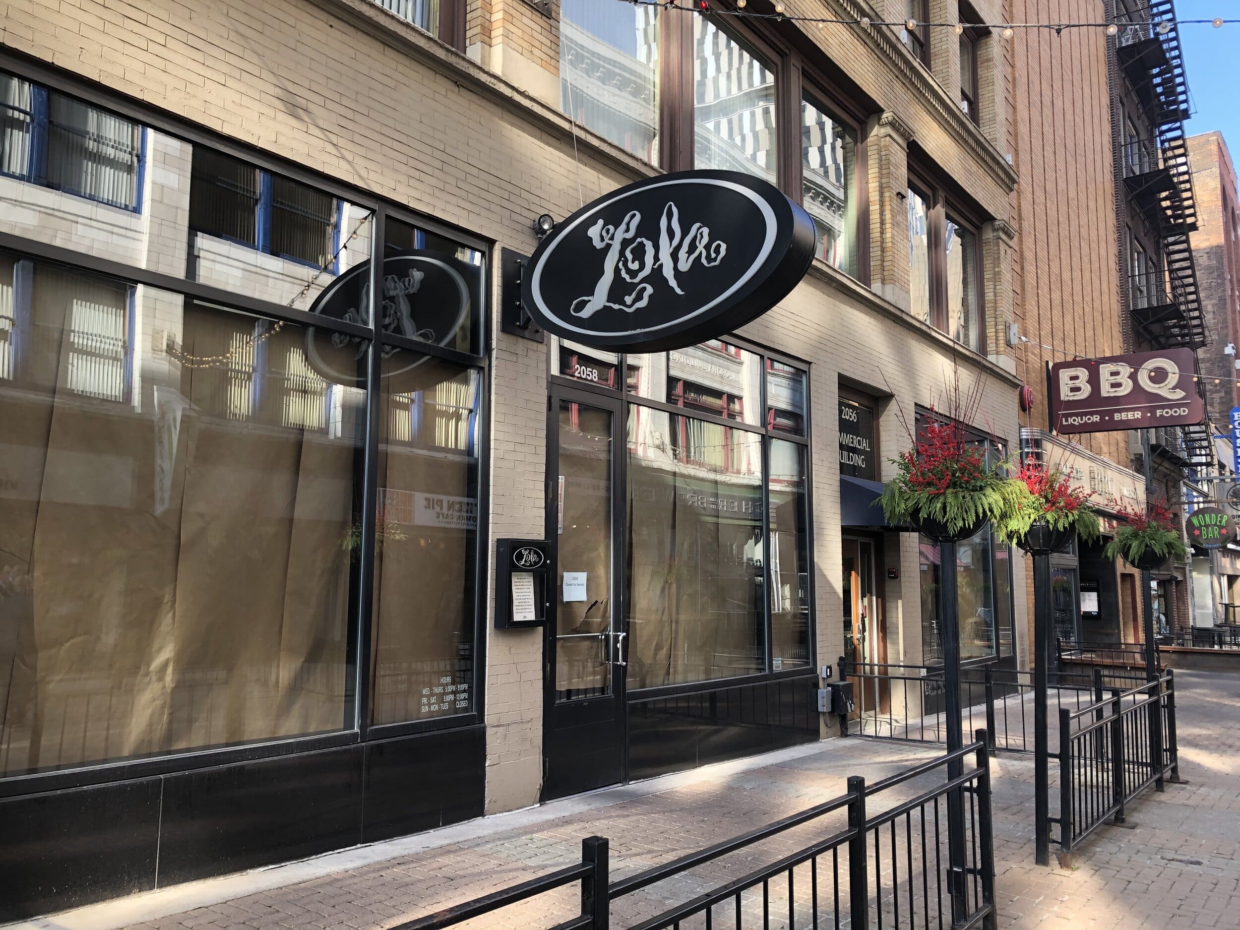 Lola is one of many popular restaurants in Cleveland that closed this year.
