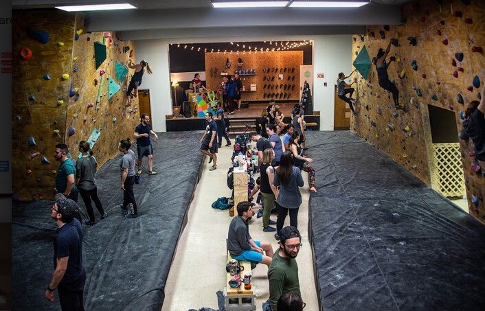 Nosotros Climbing Gym in Lakewood.