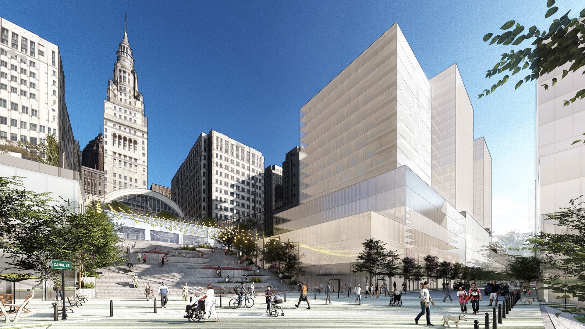 Revitalized Canal Road. Courtesy of Bedrock.