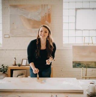 Shelly Svonavec in her studio.
