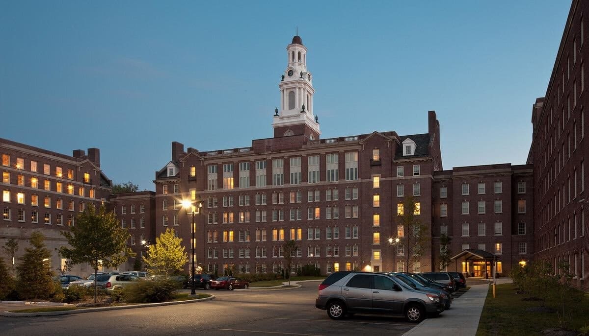 Former Saint Luke’s Hospital redevelopment in Buckeye-Shaker.