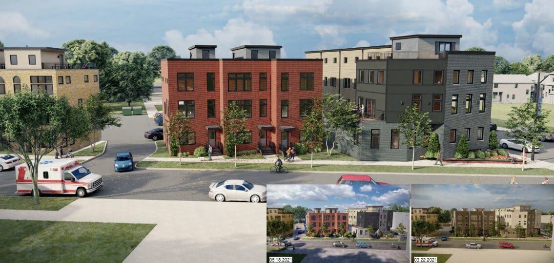 New livework townhomes approved for Lorain Ave. in Ohio City The Land