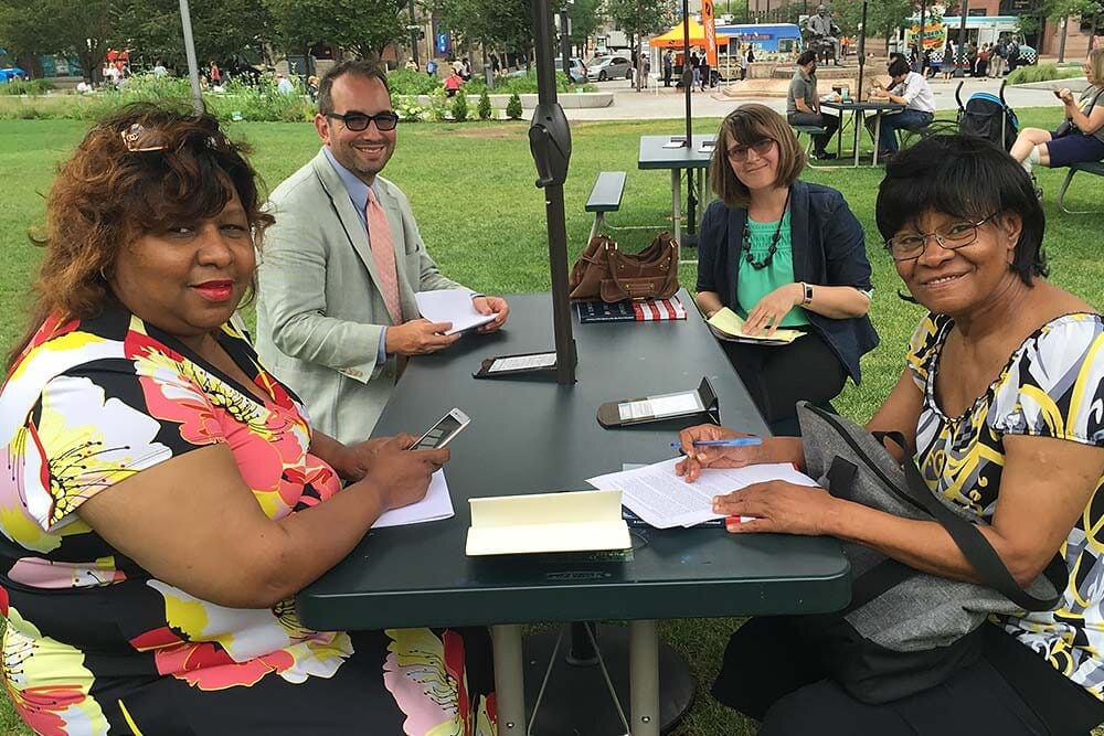 Diane Howard (front right). Photo courtesy City Club.