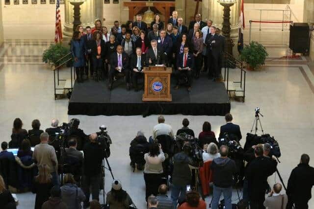 Lead Safe Cleveland effort launches in 2019. Photo courtesy City of Cleveland.