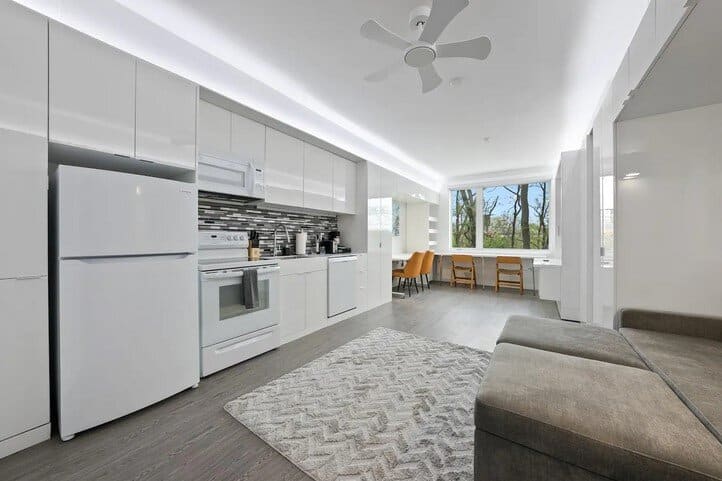 Tremont Oaks Phase I units are listed on Airbnb for $92 per night. Photo courtesy Airbnb.