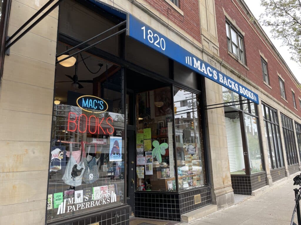Mac’s Backs Books on Coventry a community anchor for 40+ years The Land