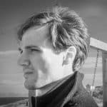 Black and white headshot of Evan O'Reilly