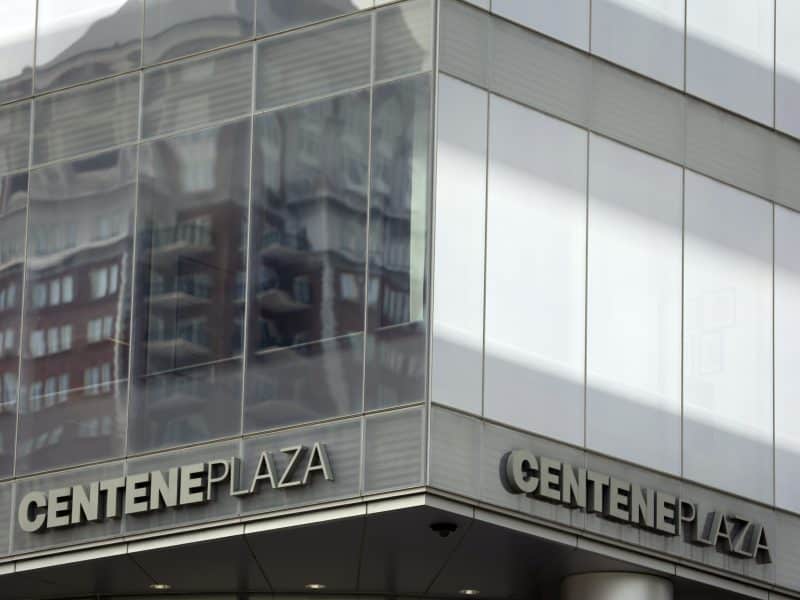 Photo of Centene Plaza's building from street level