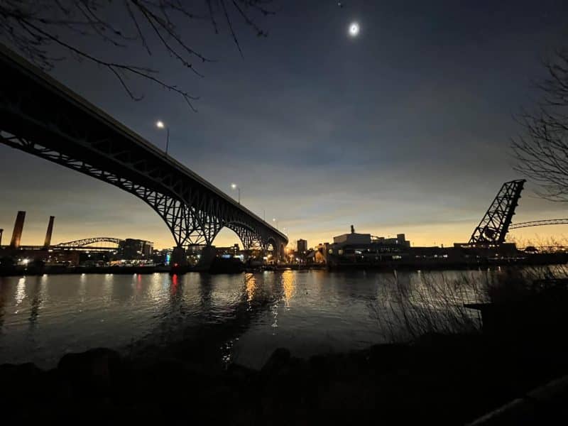 Total solar eclipse over Cleveland on April 8, 2024